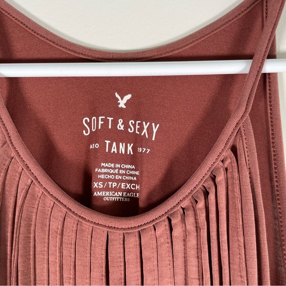american eagle soft & sexy fringe tank - Picture 6 of 6